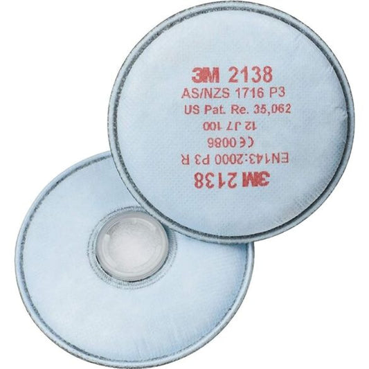 Filtr przeciwpyłowy 3M 2138 P3 (2 szt, para)