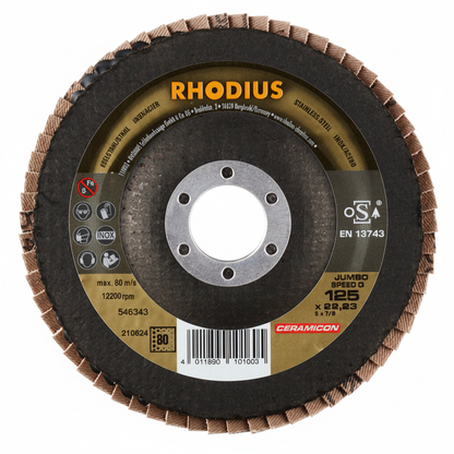 Rhodius Jumbo Speed Q Ceramicon P80 - białe tło